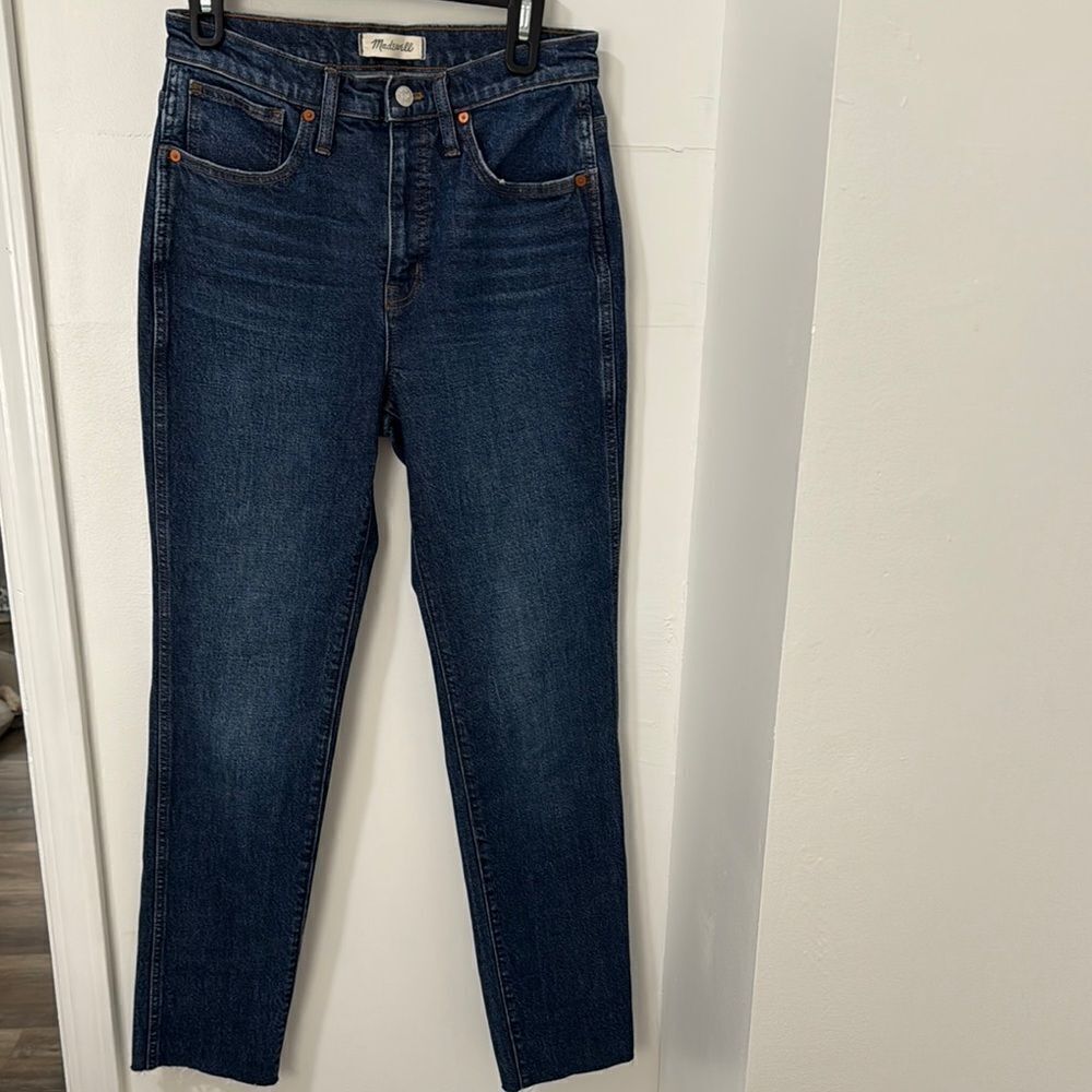 Madewell Stovepipe Full Length Women's Blue Jeans Size 27